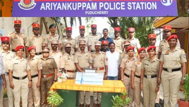 புதுச்சேரியின் சிறந்த காவல் நிலையம்: அரியாங்குப்பத்திற்கு விருது வழங்கி கௌரவித்த முதலமைச்சர் ரங்கசாமி