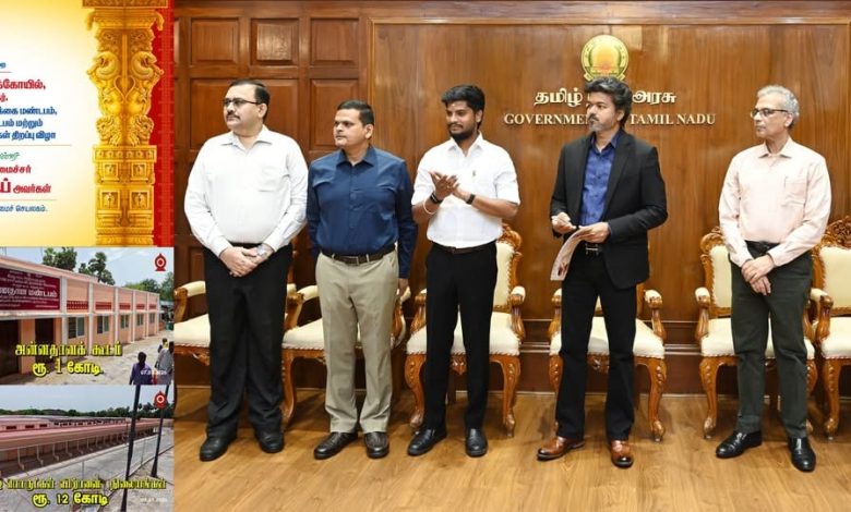 இருக்கண்குடி மாரியம்மன் கோயிலில் ரூ.23.67 கோடியில் புதிய திட்டப் பணிகள்: முதல்வர் திறந்து வைத்தார்!