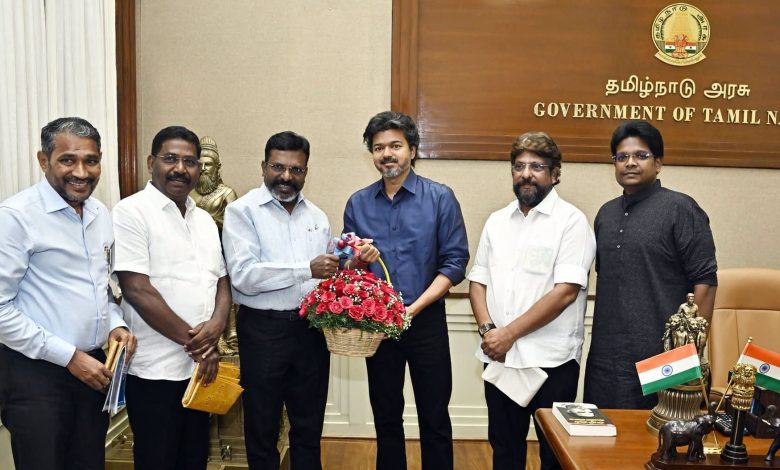 தமிழ்நாடு முதலமைச்சர் ஜோசப் விஜய்யை சந்தித்த விடுதலைச் சிறுத்தைகள் கட்சியினர்: பல்வேறு கோரிக்கைகள் வலியுறுத்தல்