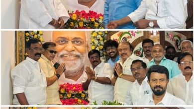 மக்கள் தலைவர் ப. கண்ணன் பிறந்தநாள் விழா: முதலமைச்சர் ரங்கசாமி உள்ளிட்ட தலைவர்கள் மரியாதை