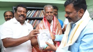 திருமாவளவனுக்கு பிறந்தநாள் வாழ்த்து தெரிவித்த செல்வப்பெருந்தகை