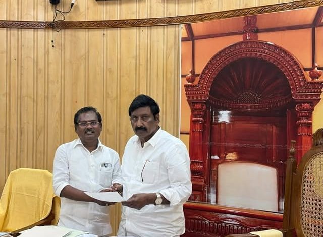 மேகதாது அணை விவகாரம்: புதுச்சேரி சட்டப்பேரவையில் தீர்மானம் கொண்டு வர கார்த்திகேயன் எம்.எல்.ஏ மனு