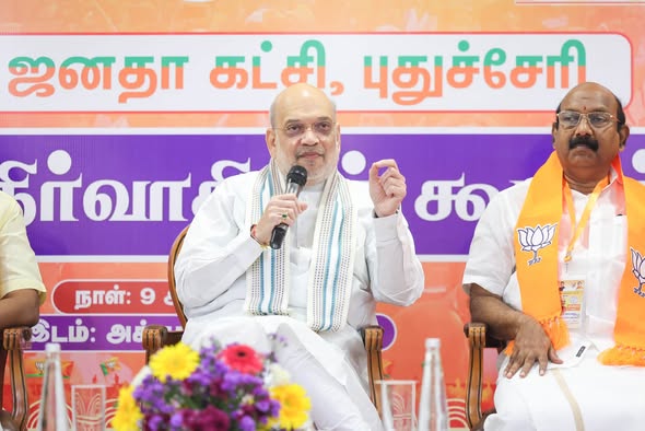 புதுச்சேரியில் பாஜக மாநில நிர்வாகிகள் கூட்டம்