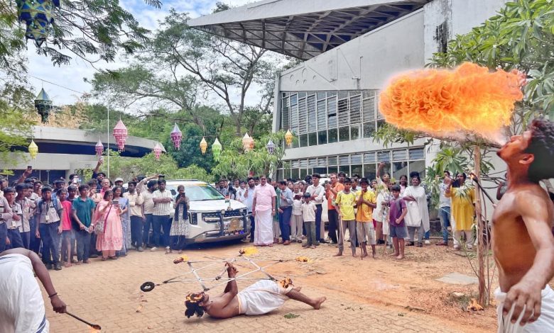 ஆரோவில் பாரத் நிவாஸில் போதைப்பொருள் ஒழிப்பு உறுதிமொழி ஏற்பு விழா