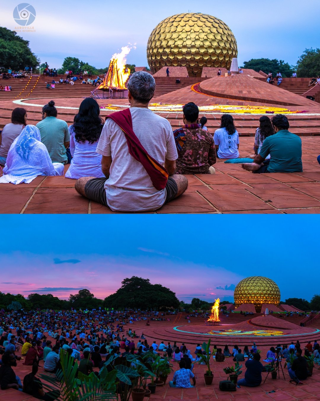 அரவிந்தர் பிறந்தநாள்: மாத்ரிமந்திரில் அமைதி, ஆன்மிக நினைவேந்தல் - படம் 2
