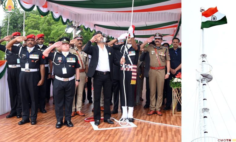 சுதந்திர தினம்: சென்னையில் தேசியக் கொடியேற்றிய முதலமைச்சர் விஜய்