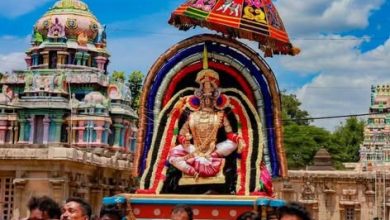 திருவாரூர்: தியாகராஜபெருமான் கோயிலில் ஆடிப்பூரம் உற்சவம் - அருள்மிகு மனோன்மணி அம்பாள் புறப்பாடு
