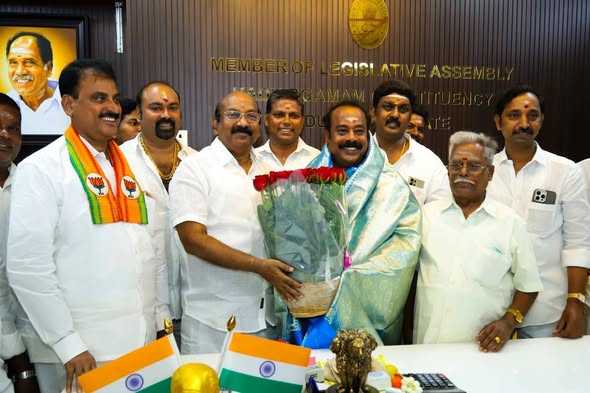 கதிர்காமம் தொகுதி எம்எல்ஏ அழகு அழகானந்தம் பிறந்தநாள்: வாழ்த்து தெரிவித்த ஜான்குமார்