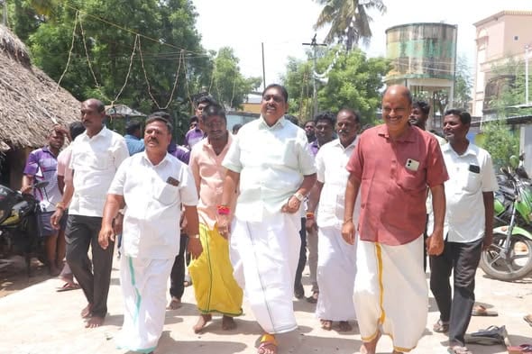 மண்ணாடிப்பட்டு ஸ்ரீ செங்கழநீர் மாரியம்மன் கோயில் மகா கும்பாபிஷேகம்: உள்துறை அமைச்சர் நமச்சிவாயம் பங்கேற்பு!