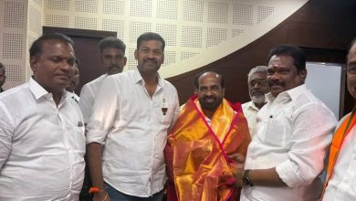 ஆந்திர அமைச்சர் சத்யகுமார் யாதவை நேரில் சந்தித்த எம்.எல்.ஏ பாஸ்கர்: புதுச்சேரியில் மரியாதை நிமித்த சந்திப்பு!