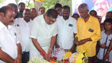 கட்டேரிக்குப்பத்தில் அமைச்சர் நமச்சிவாயம் பிறந்தநாள் விழா: கேக் வெட்டி நலத்திட்ட உதவிகள் வழங்கல்!
