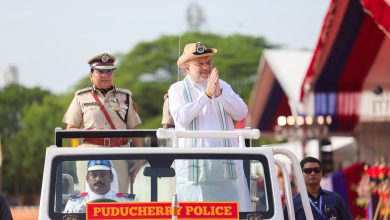 புதுச்சேரியில் ஹர் கர் திரங்கா யாத்திரையை அமித் ஷா தொடங்கி வைத்தார்