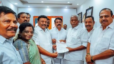 சட்டமன்ற இடைத்தேர்தல்: பாஜக ஆதரவு கோரி கமலாலயத்தில் அதிமுக மூத்த நிர்வாகிகள் கடிதம்!