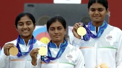 ஆசிய விளையாட்டுப் போட்டியில் தங்கம் வென்ற இந்திய மகளிர் வில்வித்தை அணி: ஆந்திர ஆளுநர் அப்துல் நசீர் பாராட்டு