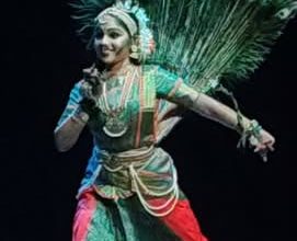 ஆரோவில் பாரத் நிவாஸில் கண்கவர் பரதநாட்டிய அறிமுக நிகழ்ச்சி: பார்வையாளர்களைக் கவர்ந்த மயில் நடனம்!