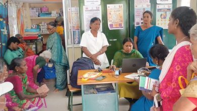 முத்துப்பிள்ளைபாளையத்தில் 70 வயதுக்கு மேற்பட்ட முதியோருக்கான ஆயுஷ்மான் பாரத் அட்டை பதிவு சிறப்பு முகாம்