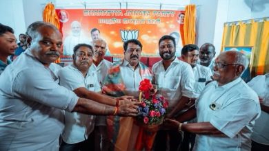 சென்னை: விமான நிலைய தனியார் டாக்ஸி ஓட்டுநர்கள் 100-க்கும் மேற்பட்டோர் பாஜகவில் இணைந்தனர்!