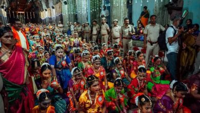 சிதம்பரம் தில்லை நடராஜர் கோவிலில் 'மோடி சகஸ்ர நாட்டியாஞ்சலி': 1,218 குழந்தைகள் பங்கேற்று அசத்தல்!