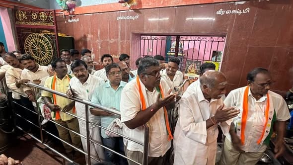வலிமையுடன் ஆட்சி தொடர அசோக் ஆனந்த் வெற்றி பெற வேண்டும்: தட்டாஞ்சாவடியில் முதல்வர் ரங்கசாமி அனல் பறக்கும் பிரச்சாரம்!