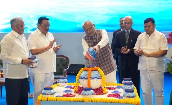 புதுடெல்லியில் 9-வது இந்திய சர்வதேச நீர் வார மாநாடு: ஆளுநர் சி.பி. ராதாகிருஷ்ணன் தொடங்கி வைத்தார்!