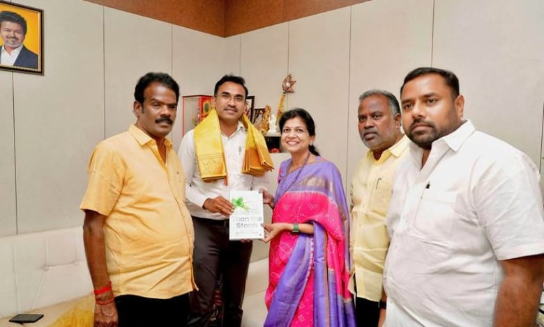 தருமபுரியில் புதிய அரசு செவிலியர் கல்லூரி: மக்கள் நல்வாழ்வுத்துறை அமைச்சருக்கு சௌமியா அன்புமணி நேரில் நன்றி