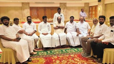 தட்டாஞ்சாவடி தொகுதி தேர்தல் பணிகள்: பூத் கமிட்டி நிர்வாகிகளுடன் ஜெகத்ரட்சகன் எம்.பி., இரா.சிவா தீவிர ஆலோசனை!