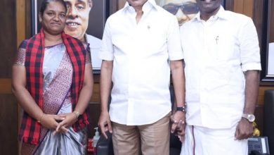 திமுக தலைவர் மு.க.ஸ்டாலினை நேரில் சந்தித்து வாழ்த்து பெற்ற இடைத்தேர்தல் வேட்பாளர்கள்!