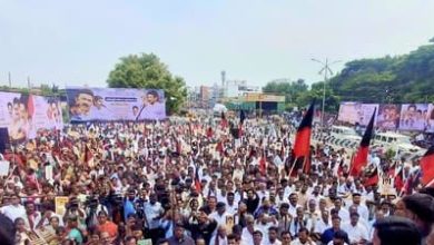 விழுப்புரத்தில் திமுக சார்பில் மாபெரும் கண்டன ஆர்ப்பாட்டம்: அமைச்சர் பொன்முடி கண்டன உரை!
