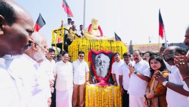 தந்தை பெரியார் பிறந்தநாள்: சென்னை அண்ணா சாலையில் சிலைக்கு மரியாதை செலுத்தி, சமூகநீதி நாள் உறுதிமொழி ஏற்ற திமுக தலைவர்!