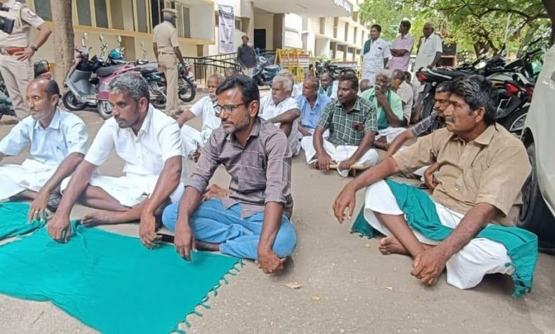 ஈரோடு காலிங்கராயன் கால்வாயில் பாசனத்திற்கு தண்ணீர் திறக்கக் கோரிக்கை: ஆட்சியர் அலுவலகத்தில் விவசாயிகள் மனு!