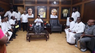 திமுக தலைவர் மு.க.ஸ்டாலினை நேரில் சந்தித்த மீனவர் சங்க நிர்வாகிகள்: அண்ணா அறிவாலயத்தில் முக்கிய சந்திப்பு!
