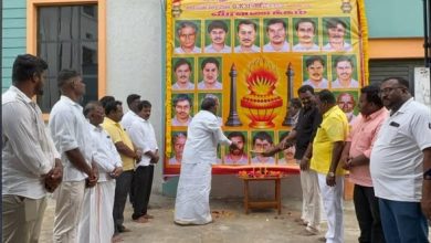 1987 இட ஒதுக்கீட்டு போராட்ட தியாகிகள் நினைவு நாள்: பென்னாகரத்தில் ஜி.கே.மணி தலைமையில் நினைவஞ்சலி!