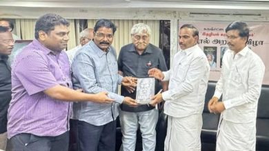 சென்னையில் 'இதழியல் களத்தில் பெரியார்' நூல் வெளியீட்டு விழா: ஆ.ராசா எம்.பி. சிறப்புரை!