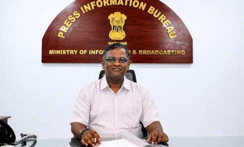 பத்திரிகை தகவல் அலுவலக கூடுதல் தலைமை இயக்குநராக ஜே. காமராஜ் பொறுப்பேற்பு!