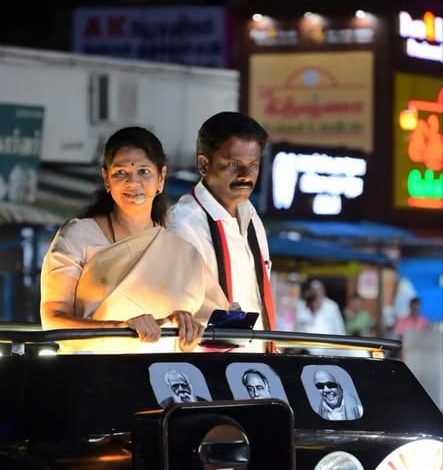 இடைத்தேர்தலைத் திணித்தவர்களுக்கு மக்கள் தகுந்த பாடம் புகட்டுவார்கள்: மதுராந்தகத்தில் கனிமொழி எம்.பி. தீவிர வாக்குச் சேகரிப்பு!