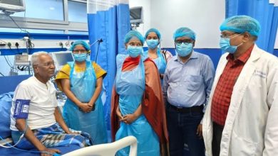 சென்னை ராஜீவ் காந்தி அரசு மருத்துவமனையில் சிகிச்சை பெறும் இந்திய கம்யூனிஸ்ட் பொதுச்செயலாளர் டி. ராஜாவை நேரில் சந்தித்து நலம் விசாரித்தார் கனிமொழி எம்பி!