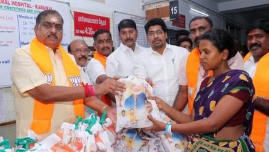 பிரதமர் மோடி பிறந்தநாள்: காரைக்கால் அரசு மருத்துவமனையில் நோயாளிகளுக்கு ஊட்டச்சத்து தொகுப்புகள் வழங்கிய அமைச்சர் நமச்சிவாயம்!