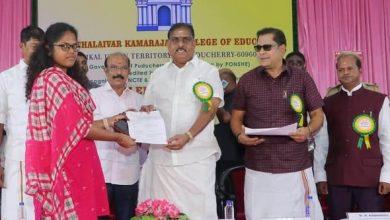 காரைக்கால் பெருந்தலைவர் காமராஜர் கல்வியியல் கல்லூரி வெள்ளி விழா: அமைச்சர் நமச்சிவாயம் தொடங்கி வைத்தார்!