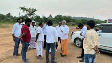 மதுராந்தகம் இடைத்தேர்தல்: முதல்வர் மு.க.ஸ்டாலின் பிரச்சார பொதுக்கூட்ட திடல் - அமைச்சர்கள் எ.வ.வேலு, சேகர்பாபு நேரில் ஆய்வு!