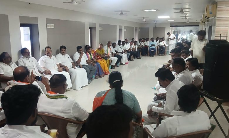 மதுராந்தகம் இடைத்தேர்தல்: காங்கிரஸ் தேர்தல் பணிக்குழுக் கலந்தாய்வுக் கூட்டம் தீவிரம்!
