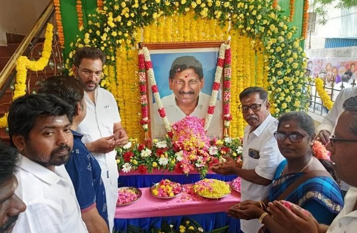 மணக்குள விநாயகர் கல்வி குழுமத்தின் முன்னாள் தலைவர் மறைந்த கேசவன் நினைவு தினம் அனுசரிப்பு