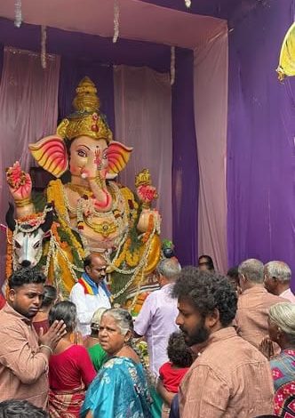 மணவெளியில் விமரிசையாக நடந்த விநாயகர் சிலை ஊர்வலம்: பாமக நிர்வாகக் குழு தலைவர் கோ. கணபதி தொடங்கி வைத்து சீருடை வழங்கினார்!