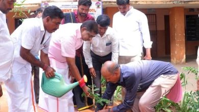 சந்தை புதுக்குப்பத்தில் 'தாயின் பெயரில் ஒரு மரம்' திட்டம்: மரக்கன்றுகளை நட்டு அமைச்சர் நமச்சிவாயம் தொடக்கம்!