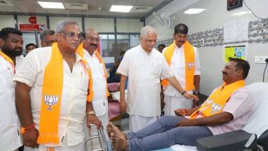 பிரதமர் நரேந்திர மோடியின் பிறந்தநாள்: புதுச்சேரி ஜிப்மரில் பாஜகவினர் ரத்ததானம்!