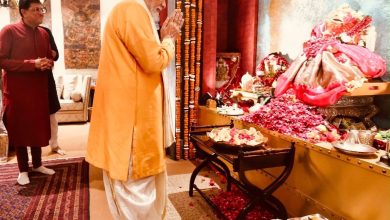 விநாயகர் சதுர்த்தி: மத்திய அமைச்சர் பியூஷ் கோயல் இல்லத்தில் பிரதமர் நரேந்திர மோடி சிறப்பு வழிபாடு!