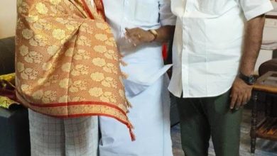 பாமக புதிய மாநில அமைப்பாளர் கோ.மதியழகனுக்கு வில்லியனூர் எம்எல்ஏ ரவிகுமார் நேரில் வாழ்த்து!