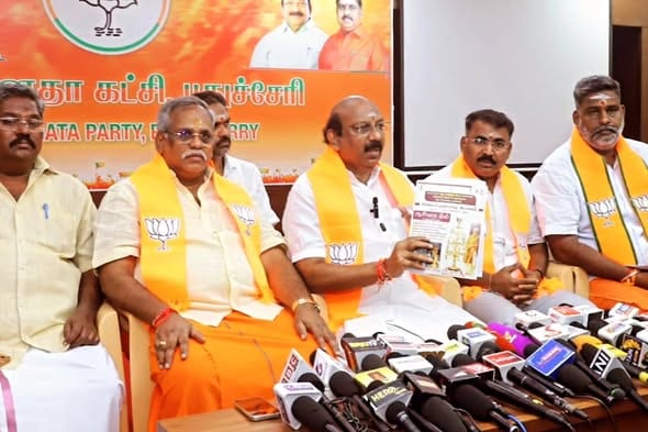 பிரதமர் மோடியின் பிறந்தநாளையொட்டி புதுச்சேரியில் ஒரு மாதம் 'சேவா சங்கல்ப்' மக்கள் சேவைத் திட்டங்கள்: பாஜக அறிவிப்பு!