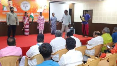 பிரதமர் மோடி பிறந்தநாள்: புதுச்சேரி முழுவதும் தெருமுனை நாடகங்கள் மூலம் மத்திய அரசு திட்டங்கள் விழிப்புணர்வு - பாஜக தலைமை அலுவலகத்தில் ஒத்திகை