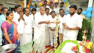 புதுச்சேரியில் விடியல் பிரஸ் புதிய அலுவலகத்தை திறந்து வைத்து 2,000 பேருக்கு நலத்திட்ட உதவிகளை வழங்கினார் முதலமைச்சர் ரங்கசாமி!