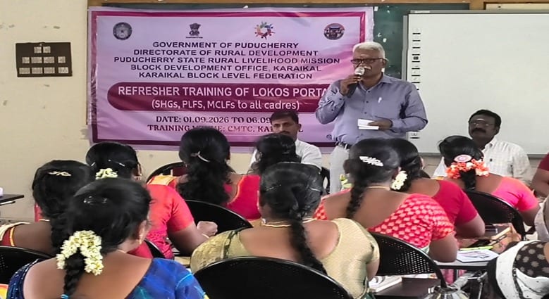 காரைக்கால், வில்லியனூர், அரியாங்குப்பத்தில் லோக்ஓஎஸ் (LokOS) புத்தாக்கப் பயிற்சி முகாம் நிறைவு